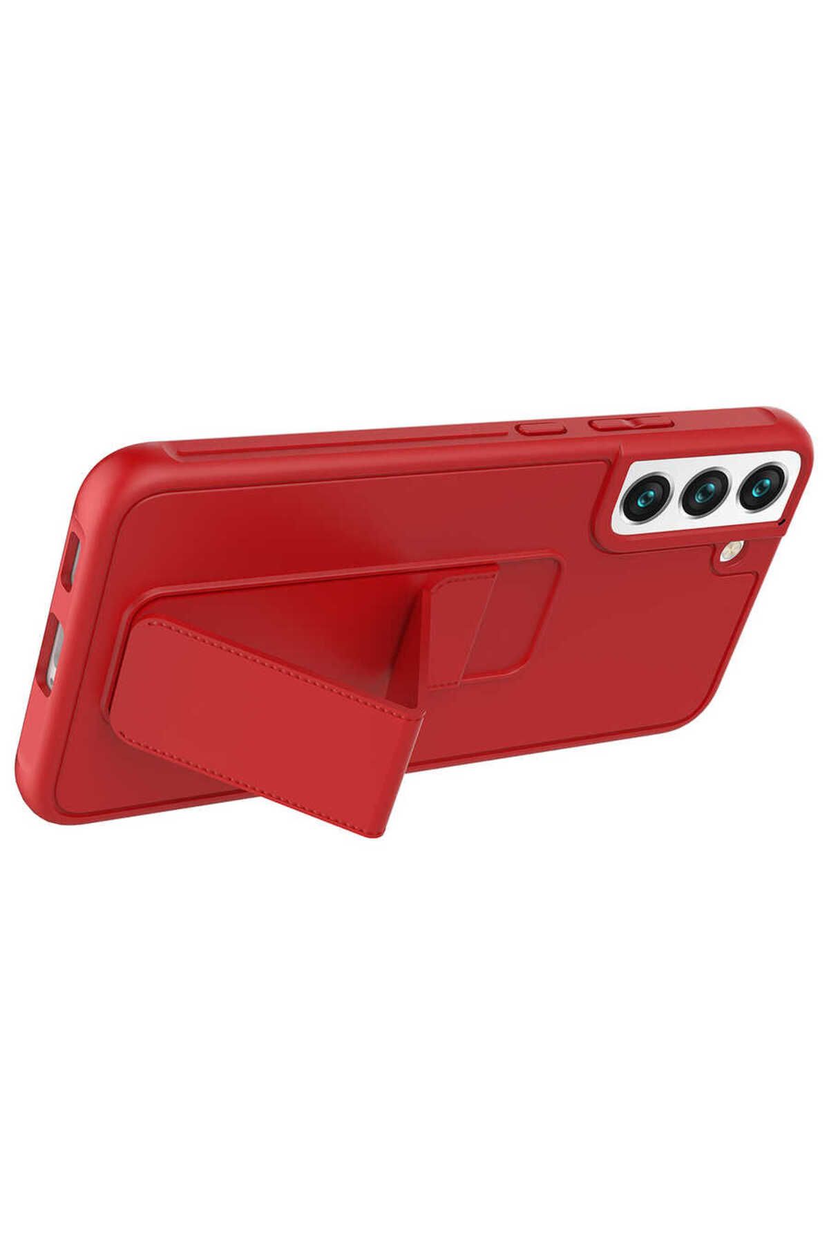 Galaxy S22 Plus Uyumlu Zore Qstand Kılıf-Lacivert Galaxy S22 Plus Uyumlu Zore Qstand Kılıf-Lacivert