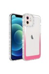 iPhone 11 Uyumlu Simli ve Renk Geçiş Tasarımlı LZore Korumalı Zore Park Kılıf-Beyaz-Pembe iPhone 11 Uyumlu Simli ve Renk Geçiş Tasarımlı LZore Korumalı Zore Park Kılıf-Beyaz-Pembe