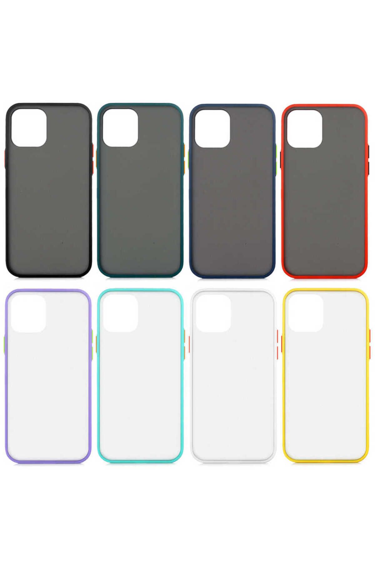 iPhone 12 Mini Uyumlu Zore Fri Silikon-Mor