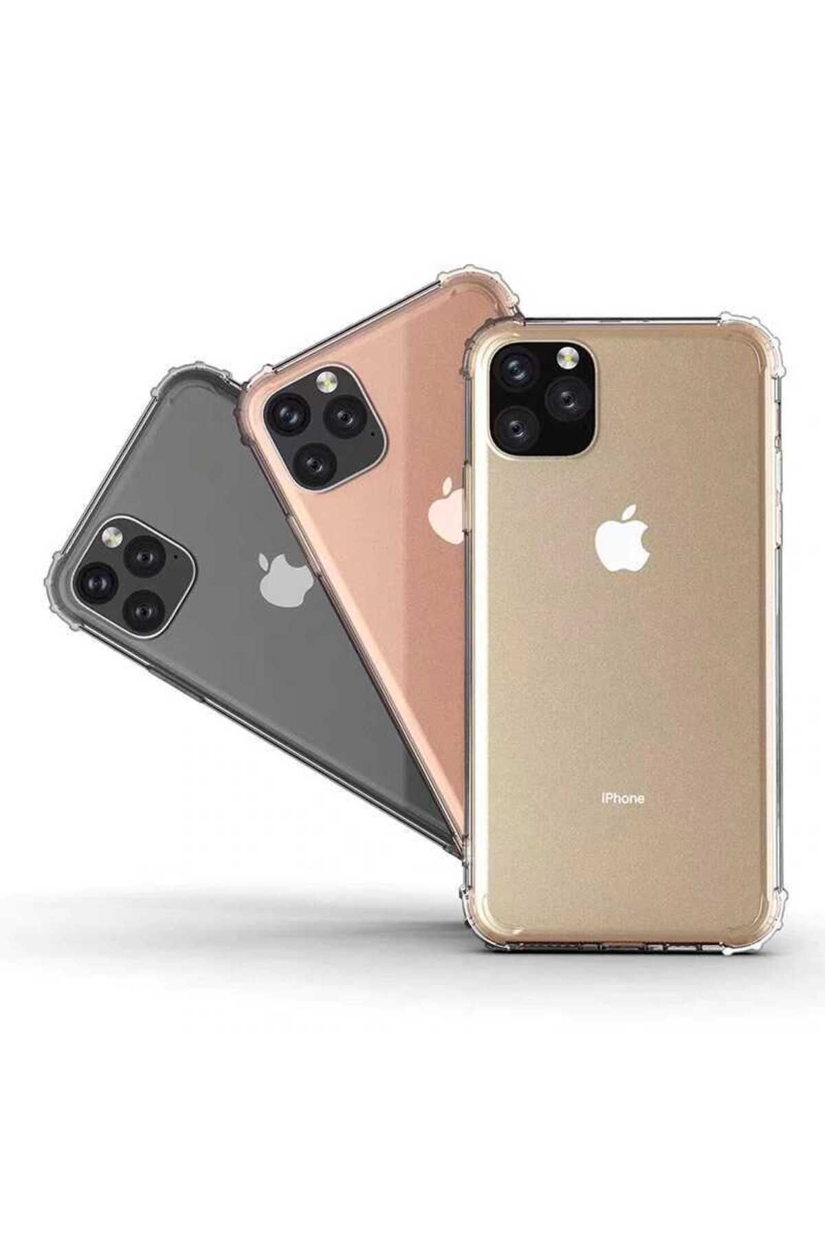 iPhone 12 Mini Uyumlu Zore Nitro Anti Shock Silikon-Renksiz