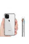 iPhone 12 Mini Uyumlu Zore Nitro Anti Shock Silikon-Renksiz iPhone 12 Mini Uyumlu Zore Nitro Anti Shock Silikon-Renksiz