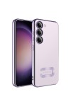 Galaxy S23 Uyumlu Kamera Korumalı Logo Gösteren Zore Omega Kılıf-Lila Galaxy S23 Uyumlu Kamera Korumalı Logo Gösteren Zore Omega Kılıf-Lila