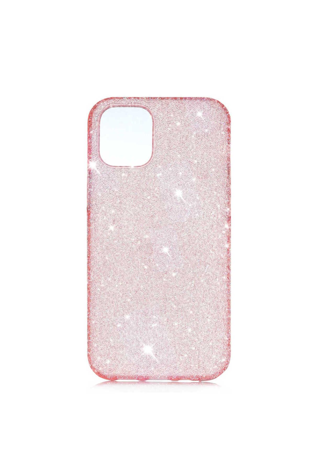 iPhone 12 Mini Uyumlu  Eni Kılıf-Pembe