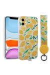 iPhone 11 Uyumlu Desenli El Askılı İpli Zore Arte Silikon Kılıf-NO7 iPhone 11 Uyumlu Desenli El Askılı İpli Zore Arte Silikon Kılıf-NO7