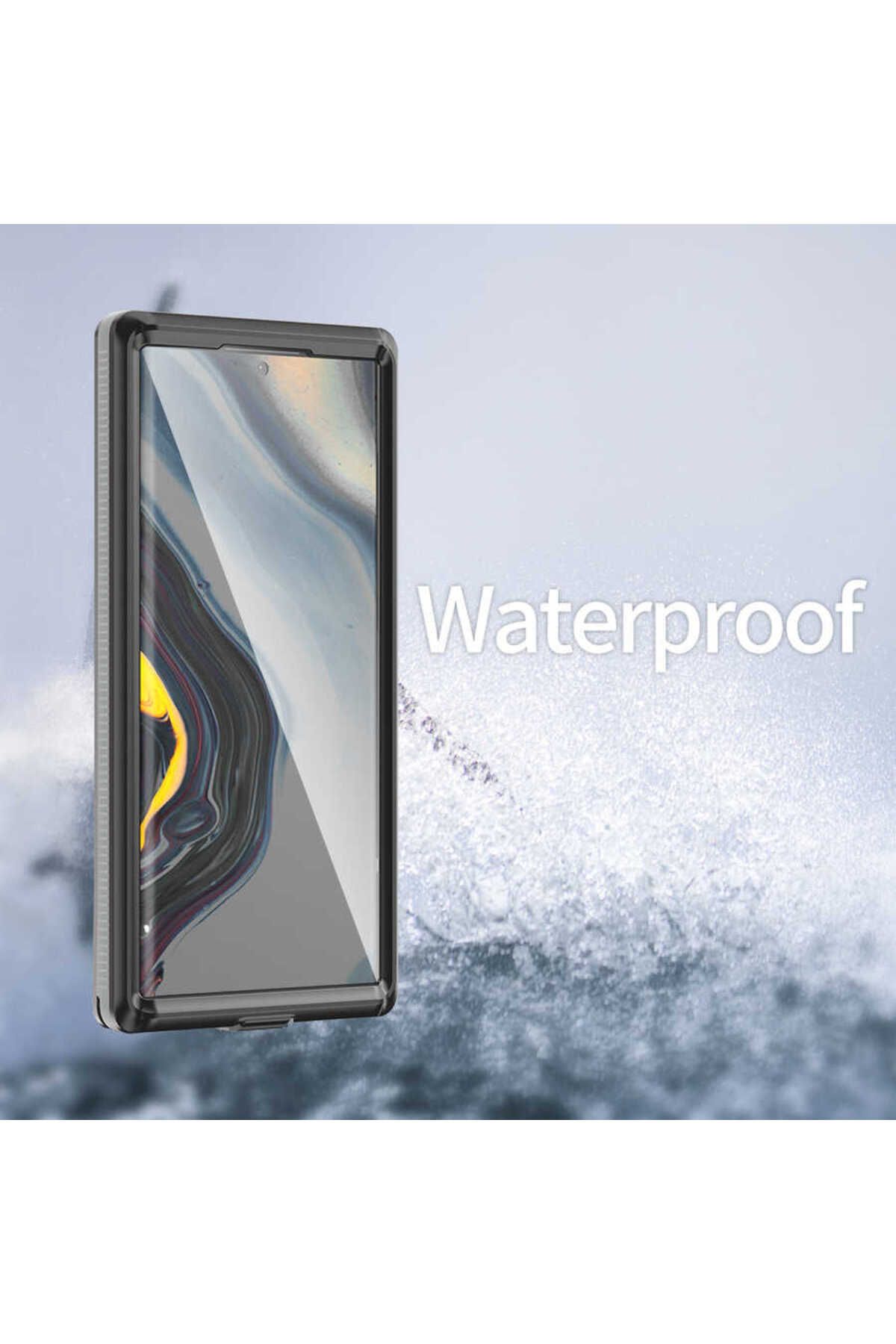 Galaxy S22 Ultra Uyumlu 1-1 Su Geçirmez Uyumlu-Siyah Galaxy S22 Ultra Uyumlu 1-1 Su Geçirmez Uyumlu-Siyah