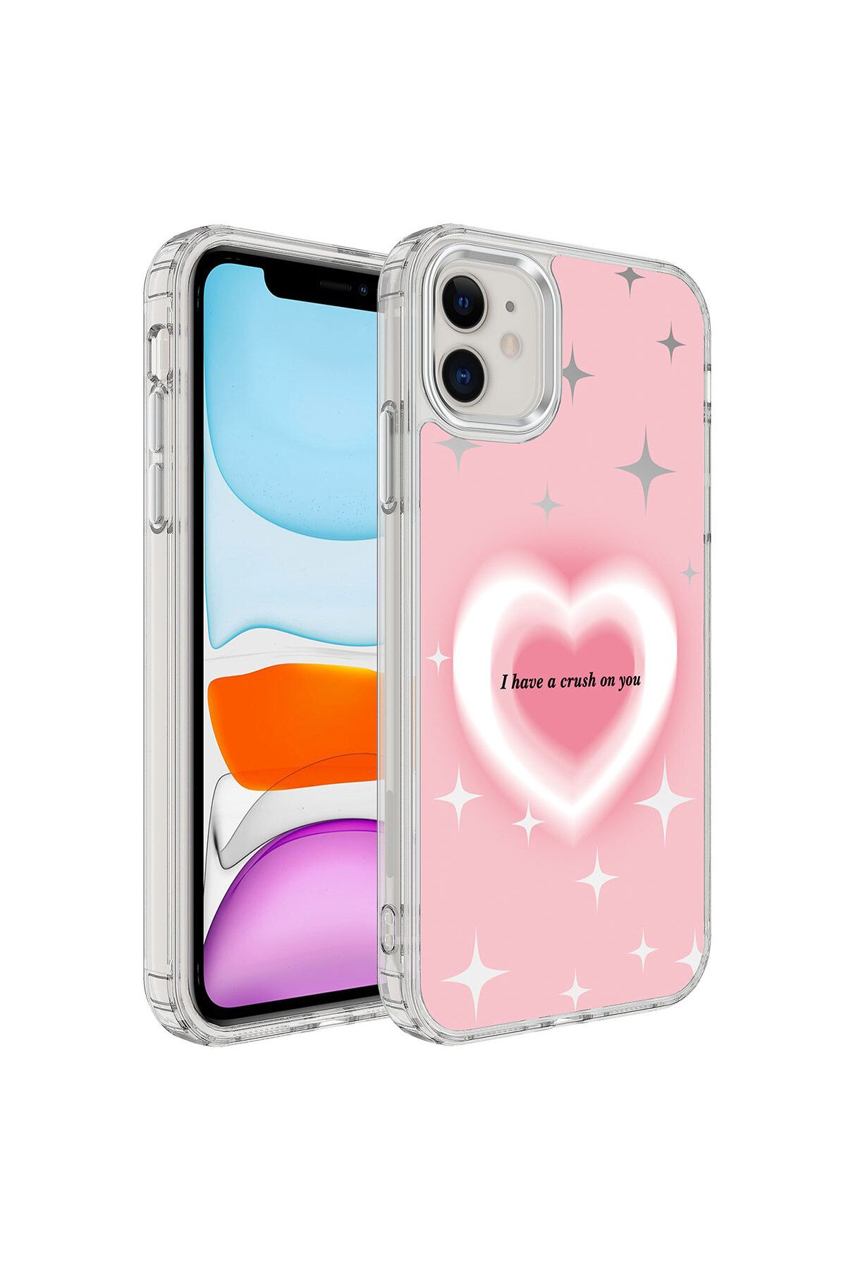 iPhone 11 Uyumlu Airbagli Parlak Tasarımlı Zore Mimbo Kılıf-NO1