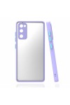 Galaxy S20 FE Uyumlu Zore Hux Kılıf-Lila Galaxy S20 FE Uyumlu Zore Hux Kılıf-Lila