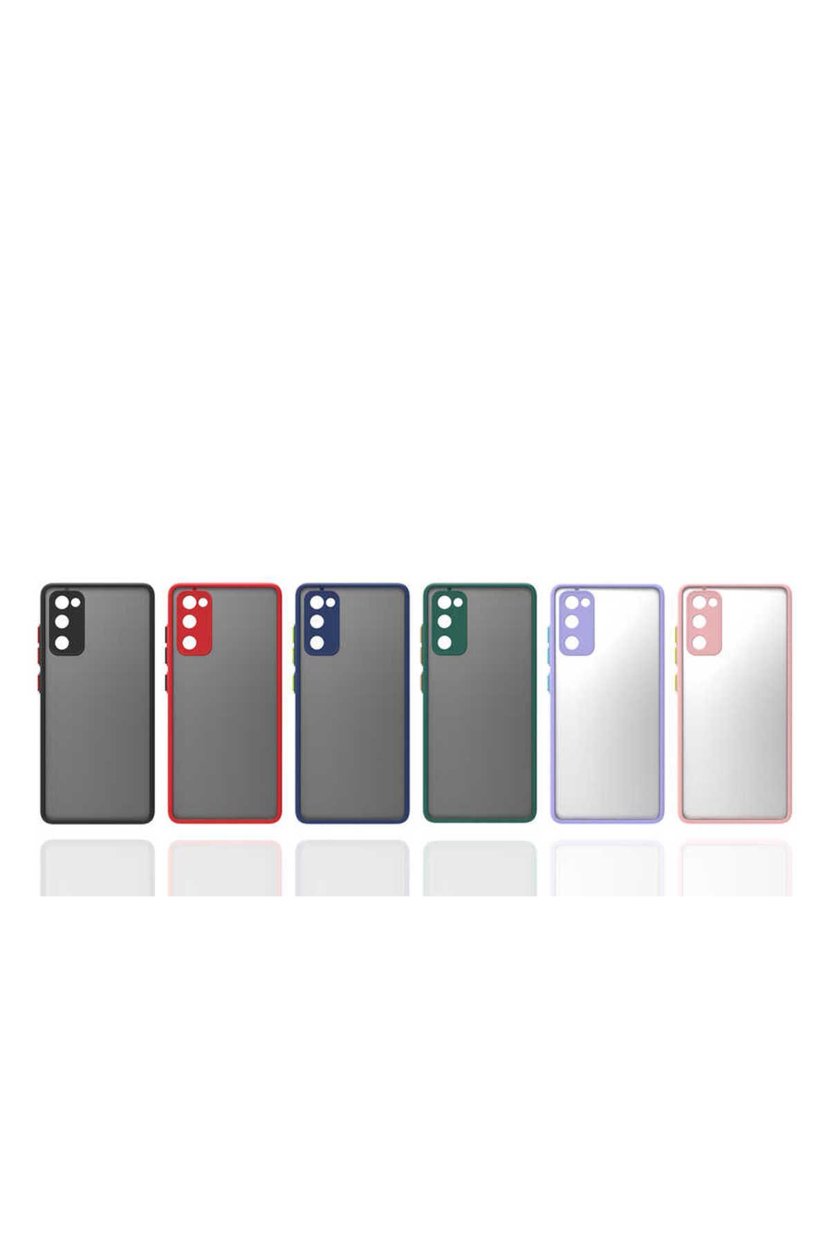 Galaxy S20 FE Uyumlu Zore Hux Kılıf-Lila