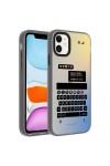 iPhone 11 Uyumlu Desenli Zore Dragon Sert Kılıf-Klavye iPhone 11 Uyumlu Desenli Zore Dragon Sert Kılıf-Klavye