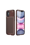 iPhone 12 Mini Uyumlu Zore Negro Silikon Kılıf-Kahverengi iPhone 12 Mini Uyumlu Zore Negro Silikon Kılıf-Kahverengi