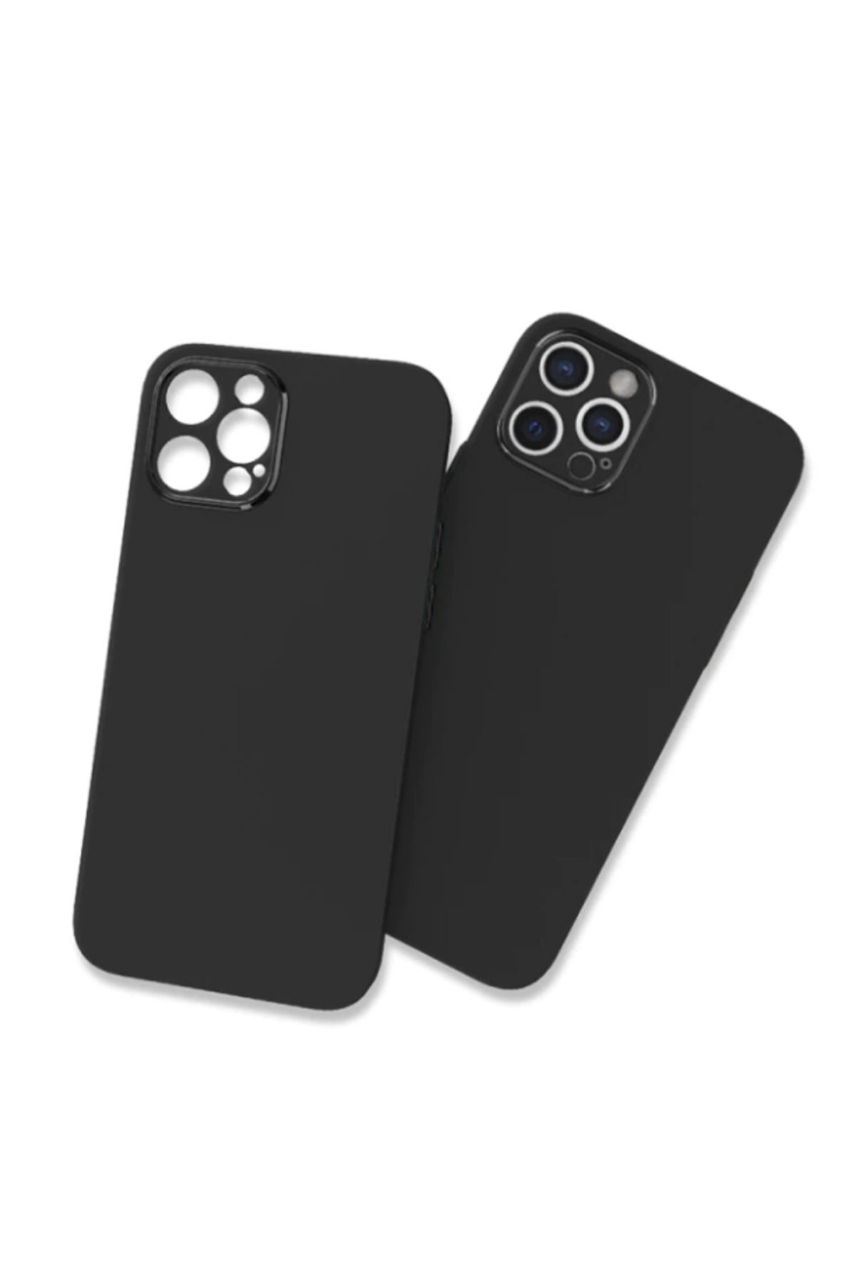 iPhone 12 Pro Max Uyumlu  Tiny Kılıf-Siyah