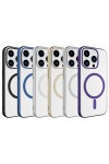 iPhone 15 Pro Uyumlu Zore Wireless Şarj Özellikli Pixel Magsafe Kılıf-Gold iPhone 15 Pro Uyumlu Zore Wireless Şarj Özellikli Pixel Magsafe Kılıf-Gold