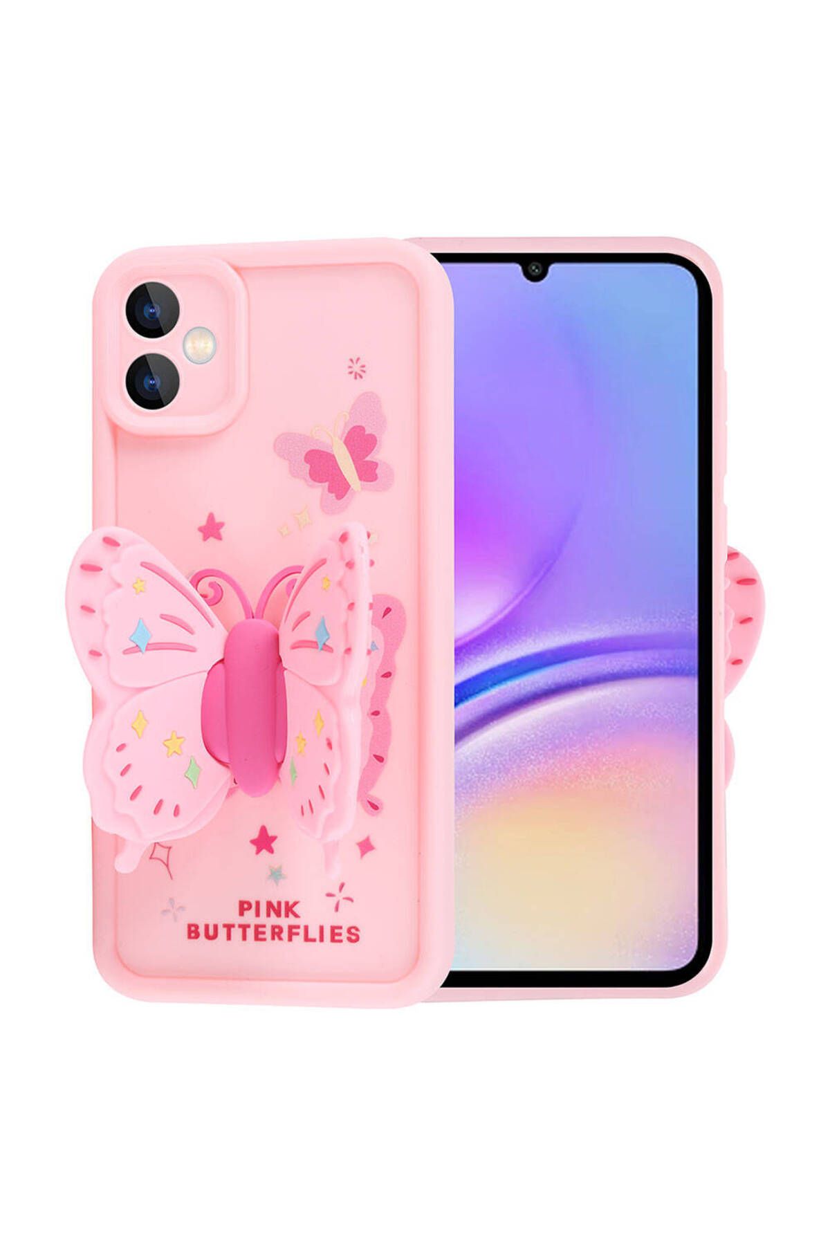 Galaxy A05 Kılıf Kamera Korumalı Figür Tasarımlı Zore Kapya Kapak-Pembe Koyu Galaxy A05 Kılıf Kamera Korumalı Figür Tasarımlı Zore Kapya Kapak-Pembe Koyu