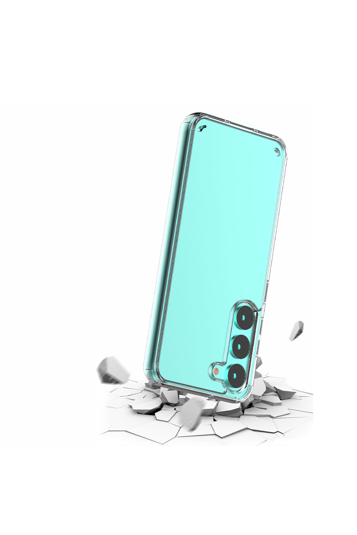 Galaxy S23 Uyumlu Zore Coss Kılıf-Renksiz Galaxy S23 Uyumlu Zore Coss Kılıf-Renksiz