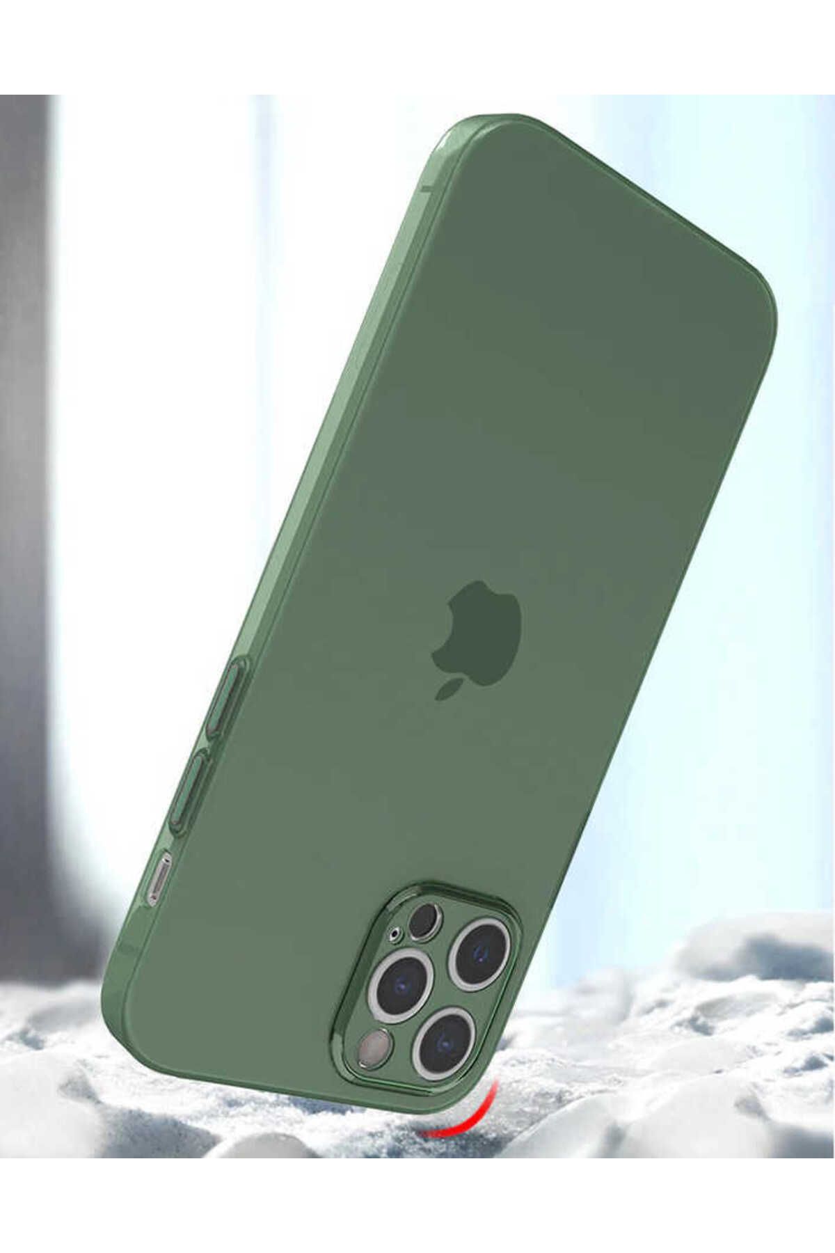 iPhone 12 Pro Max Uyumlu Tiny Kılıf-Açık Yeşil iPhone 12 Pro Max Uyumlu Tiny Kılıf-Açık Yeşil