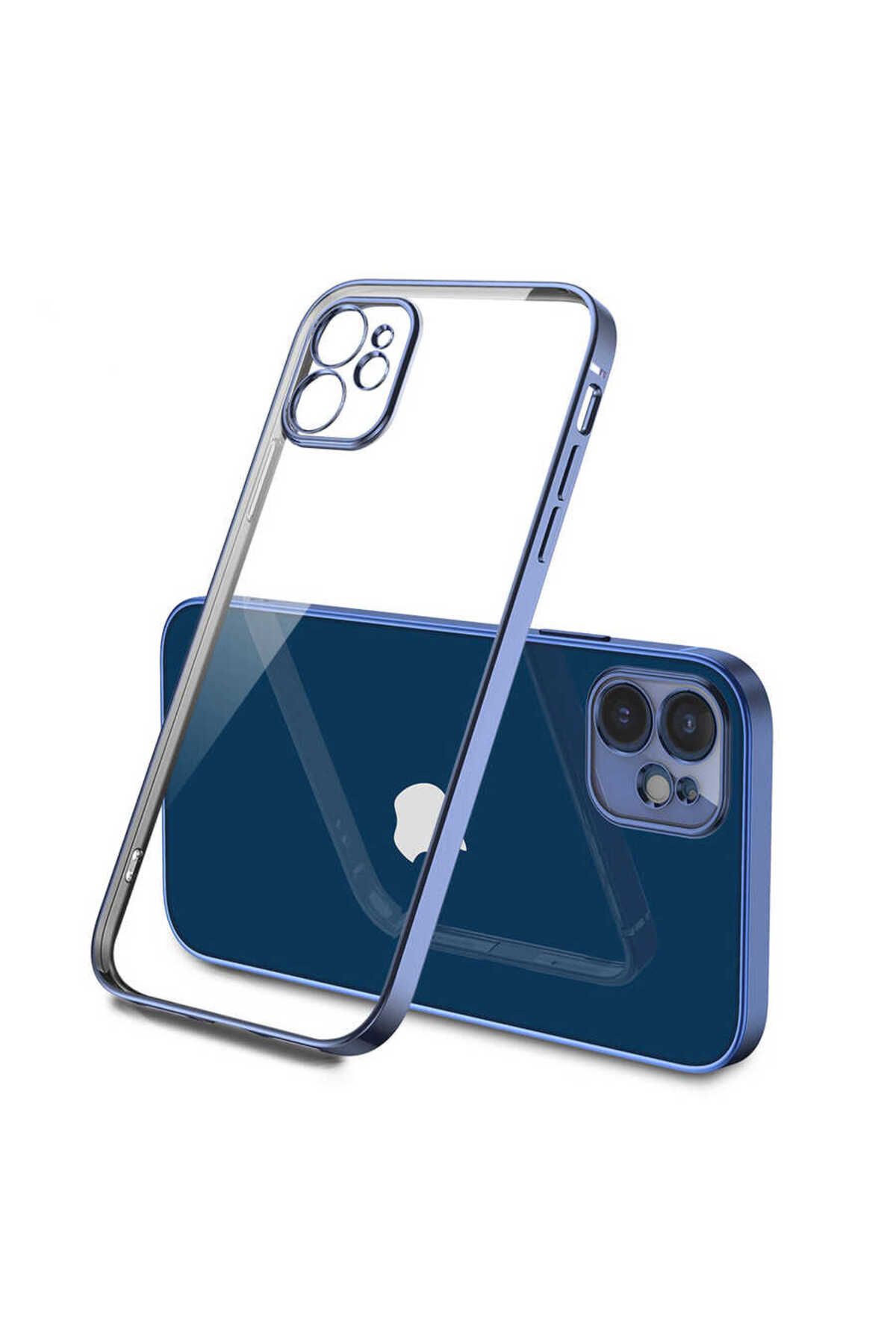 iPhone 11 Uyumlu Zore Gbox Kılıf-Mavi