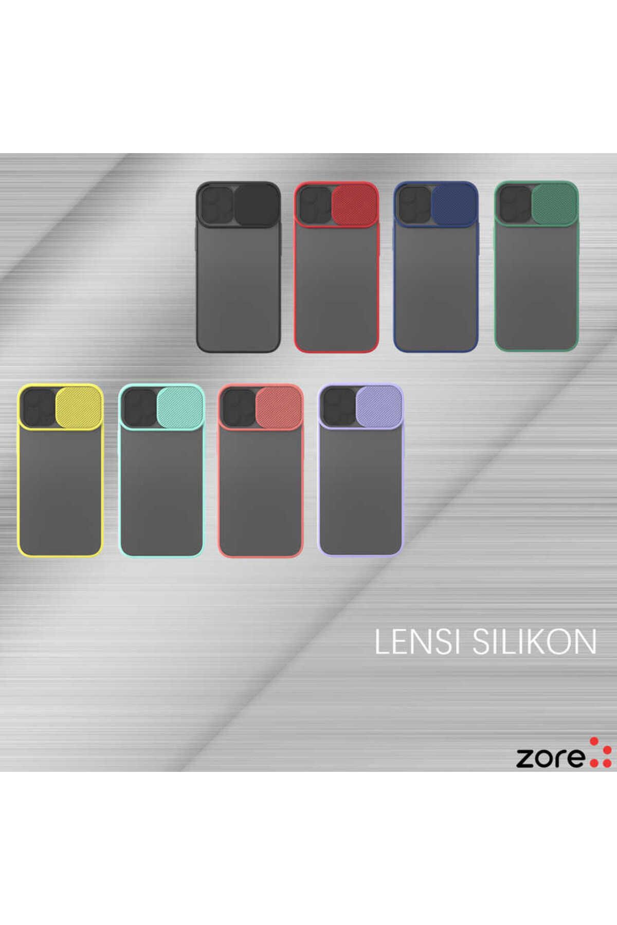 iPhone 12 Mini Uyumlu Zore LCSMX-i Kılıf-Siyah