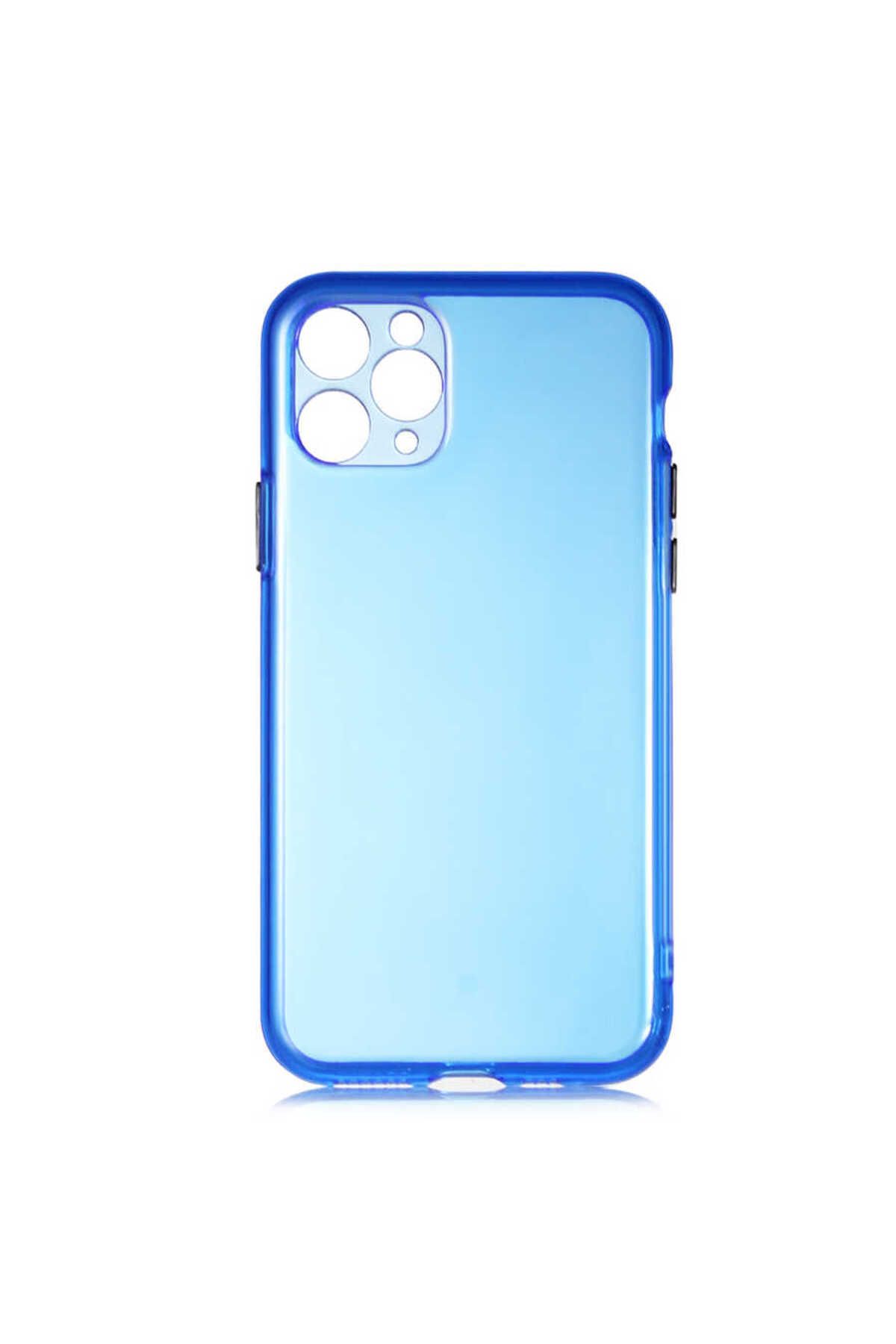 iPhone 11 Pro Uyumlu Zore Bistro Kılıf-Mavi