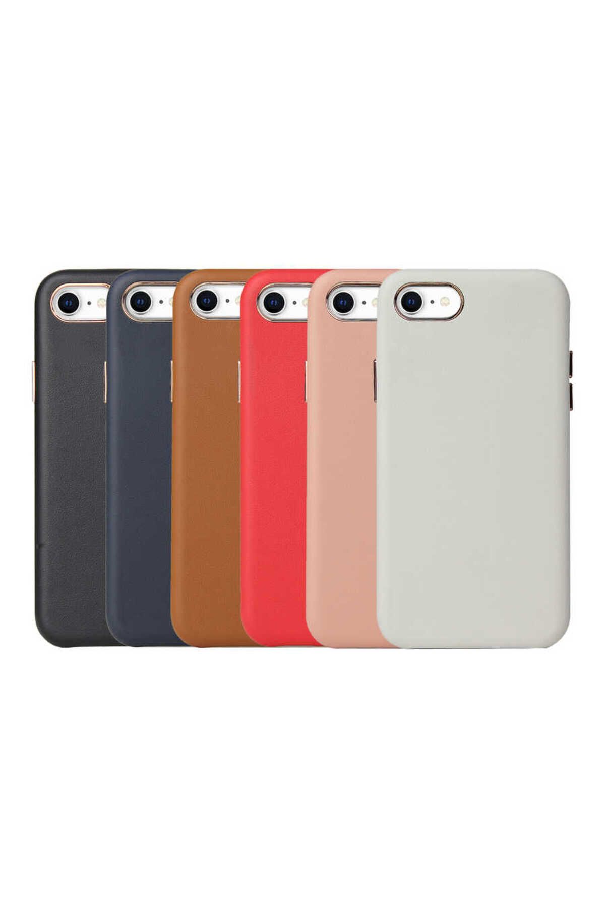 iPhone SE 2020 Uyumlu Zore Eyzi Kılıf-Kırmızı