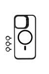 iPhone 15 Pro Uyumlu Magsafe Wireless Şarj Özellikli Standlı Zore Magsafe Klon LCSMX-li Kılıf-Si iPhone 15 Pro Uyumlu Magsafe Wireless Şarj Özellikli Standlı Zore Magsafe Klon LCSMX-li Kılıf-Si