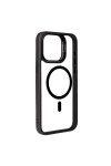 iPhone 15 Pro Uyumlu Magsafe Wireless Şarj Özellikli Standlı Zore Magsafe Klon LCSMX-li Kılıf-Si iPhone 15 Pro Uyumlu Magsafe Wireless Şarj Özellikli Standlı Zore Magsafe Klon LCSMX-li Kılıf-Si