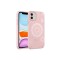 iPhone 11 Uyumlu Zore Wireless Şarj Özellikli Desenli Hot Kılıf-Rose Gold