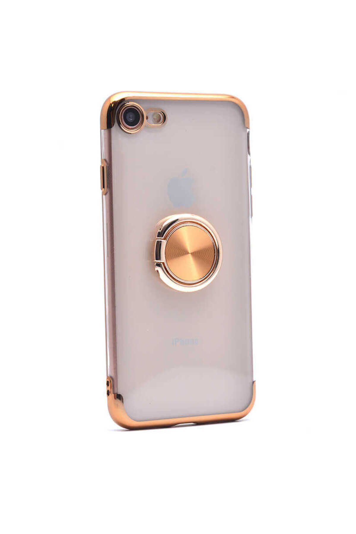 iPhone SE 2022 Uyumlu Zore Gess Silikon-Gold