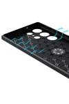 Galaxy S23 Ultra Uyumlu Zore Ravel Silikon Kılıf-Mavi Galaxy S23 Ultra Uyumlu Zore Ravel Silikon Kılıf-Mavi
