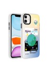 iPhone 11 Uyumlu Desenli Zore Dragon Sert Kılıf-Gezegen iPhone 11 Uyumlu Desenli Zore Dragon Sert Kılıf-Gezegen