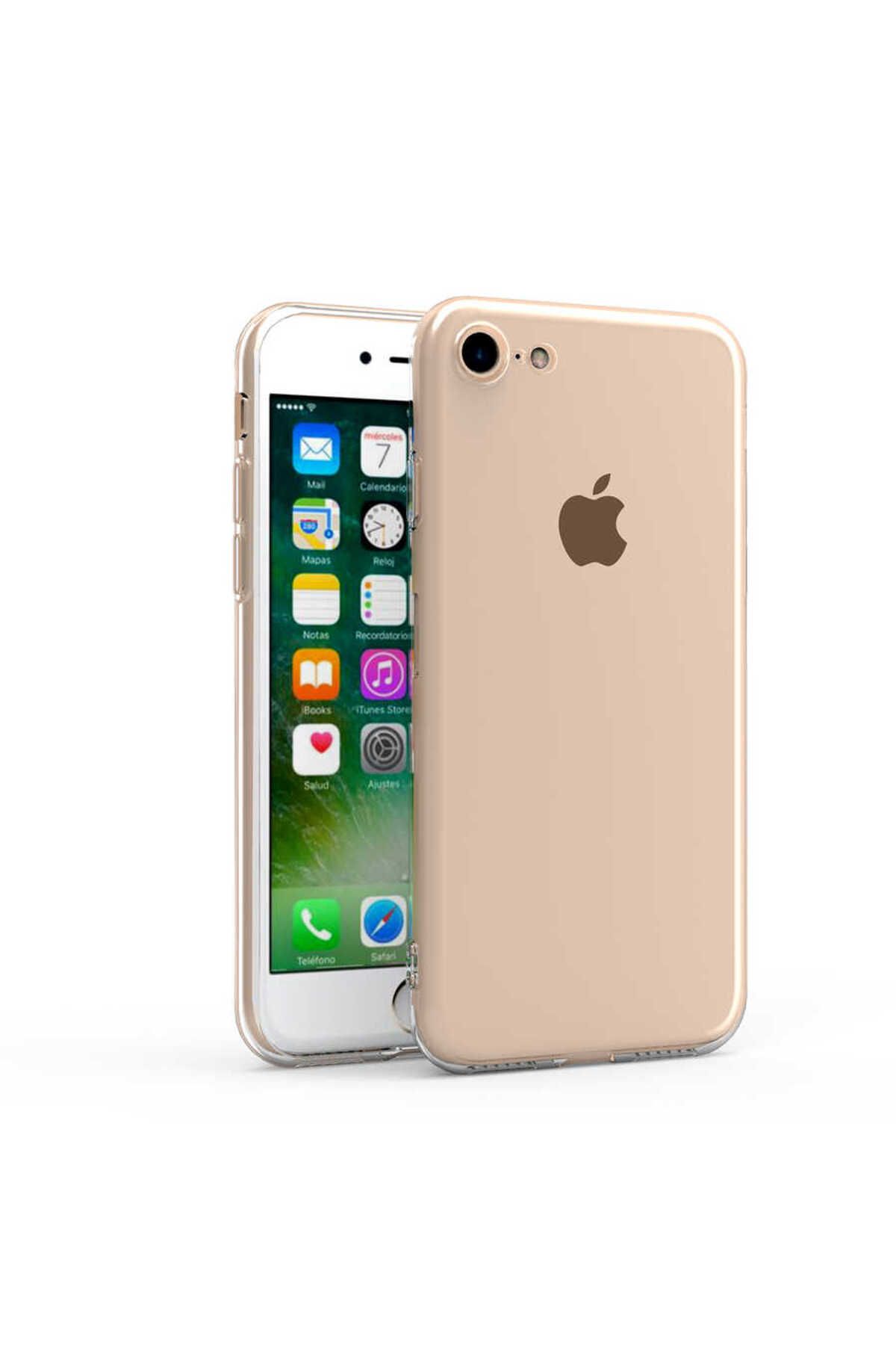 iPhone SE 2022 Uyumlu Zore Kamera Korumalı Süper Silikon Kılıf-Renksiz