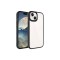 iPhone 15 Plus Uyumlu Zore Krom Kılıf-Siyah