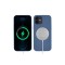 iPhone 12 Mini Uyumlu Zore Silksafe Wireless Kılıf-Mavi