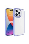 iPhone 15 Pro Max Uyumlu Zore Krom Kılıf-Lila iPhone 15 Pro Max Uyumlu Zore Krom Kılıf-Lila
