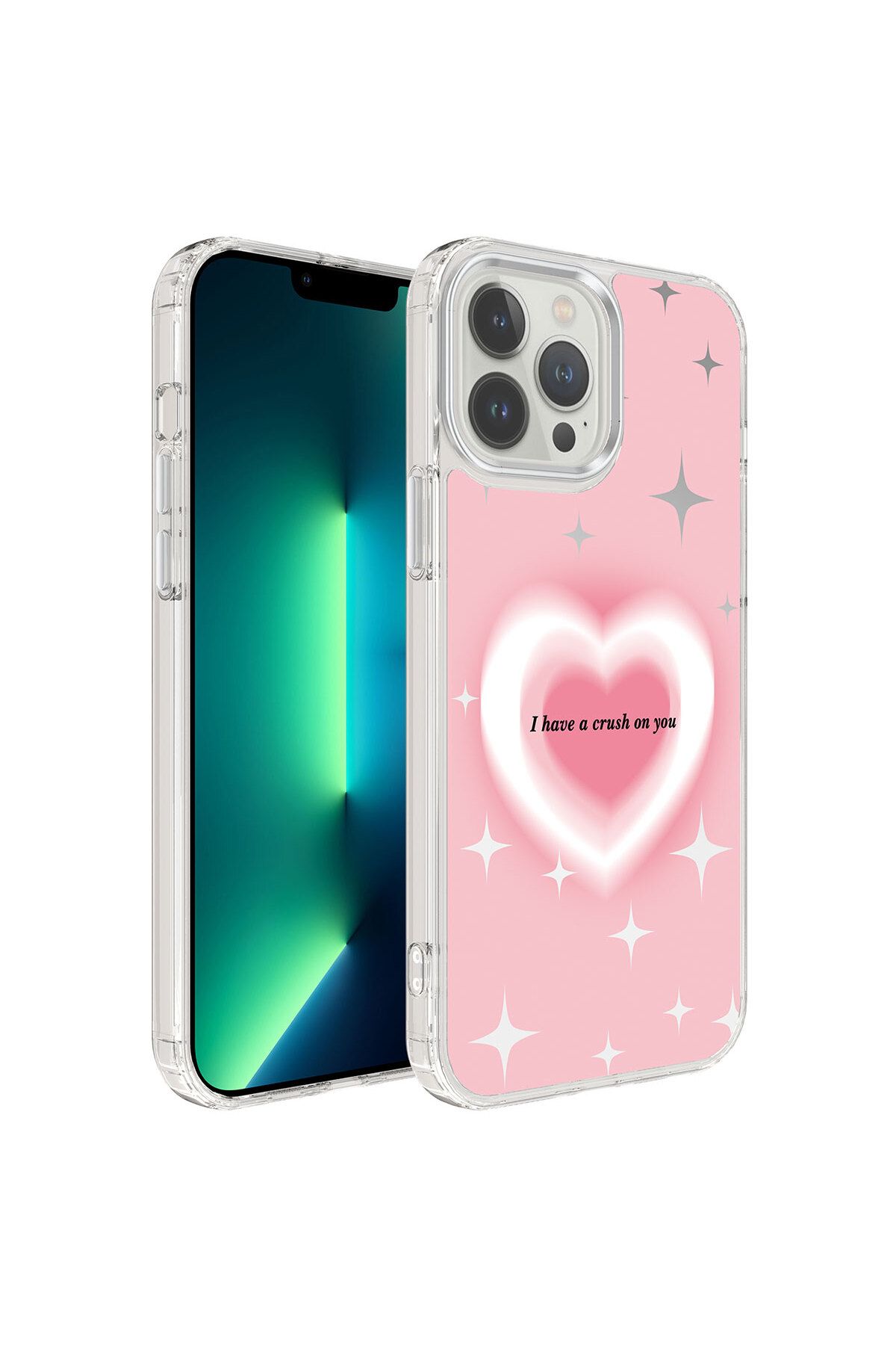 iPhone 12 Pro Max Uyumlu Airbagli Parlak Tasarımlı Zore Mimbo Kılıf-NO1
