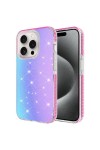 iPhone 15 Pro Uyumlu Parlak Renk Geçişli Zore Velle Kılıf-Pembe Koyu iPhone 15 Pro Uyumlu Parlak Renk Geçişli Zore Velle Kılıf-Pembe Koyu