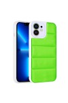 iPhone 11 Uyumlu Kamera Korumalı Airbagli Renkli Zore Seksek Kılıf-Yeşil iPhone 11 Uyumlu Kamera Korumalı Airbagli Renkli Zore Seksek Kılıf-Yeşil