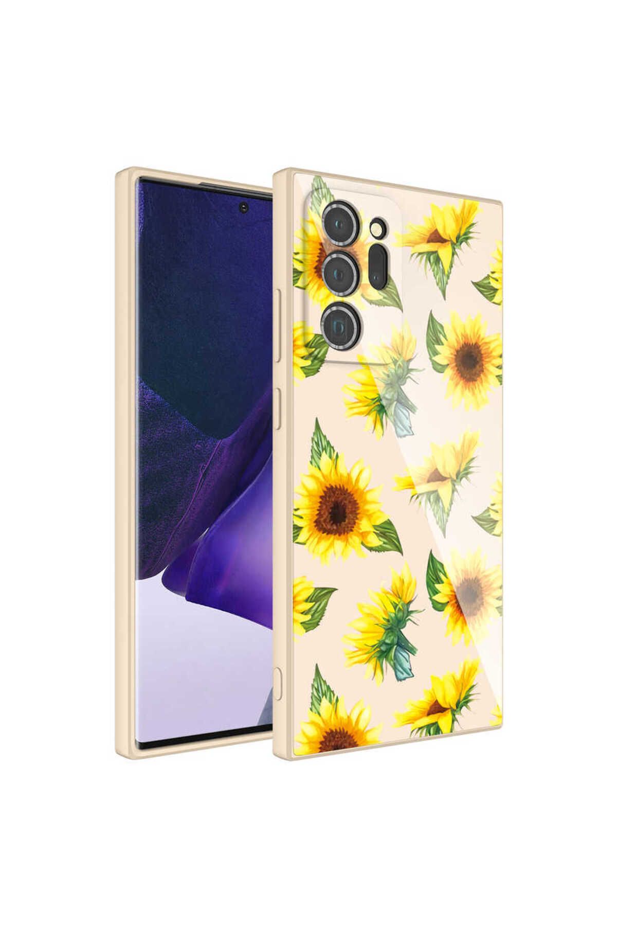 Galaxy Note 20 Ultra Uyumlu Kamera Korumalı Desenli Sert Silikon Zore Epoksi Kılıf-NO2