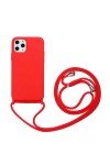 iPhone 11 Pro Uyumlu Zore Ropi Kılıf-Kırmızı iPhone 11 Pro Uyumlu Zore Ropi Kılıf-Kırmızı