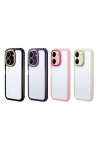 Xiaomi Redmi 13C Kılıf Kamera Korumalı Renkli Kenar ve Çerçeve Tasarımlı Zore Vitamin Kapak-Siyah Xiaomi Redmi 13C Kılıf Kamera Korumalı Renkli Kenar ve Çerçeve Tasarımlı Zore Vitamin Kapak-Siyah