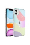 iPhone 11 Uyumlu Airbag Kenarlı Renkli Desenli Silikon Zore Elegans Kılıf-NO7 iPhone 11 Uyumlu Airbag Kenarlı Renkli Desenli Silikon Zore Elegans Kılıf-NO7