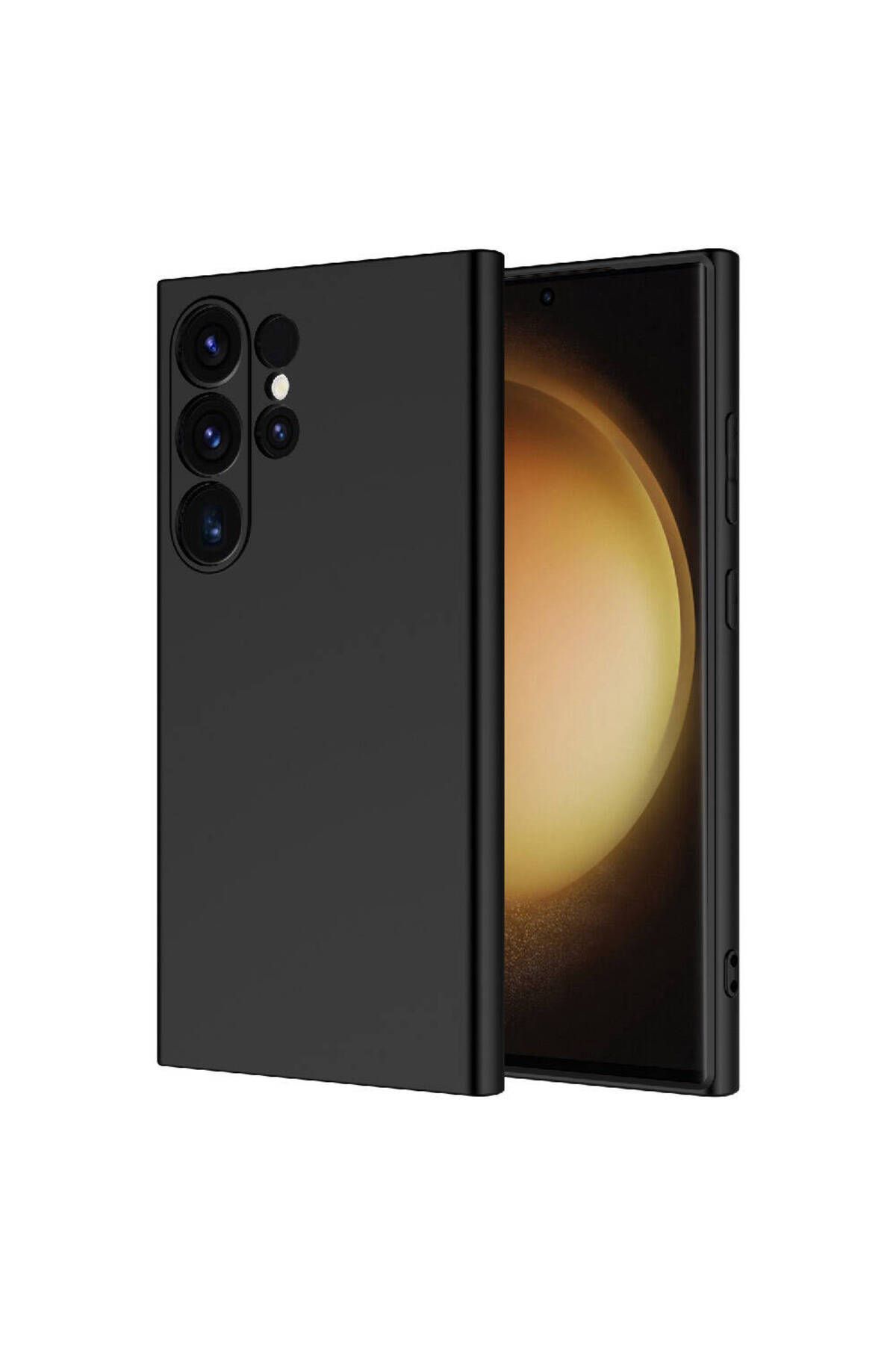Galaxy S24 Ultra Uyumlu Zore Mara Lansman Kılıf-Siyah