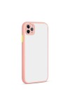 iPhone 11 Pro Max Uyumlu Zore Hux Kılıf-Pembe iPhone 11 Pro Max Uyumlu Zore Hux Kılıf-Pembe