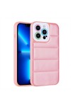 iPhone 12 Pro Max Uyumlu Kamera Korumalı Airbagli Renkli Zore Seksek Kılıf-Pembe iPhone 12 Pro Max Uyumlu Kamera Korumalı Airbagli Renkli Zore Seksek Kılıf-Pembe