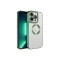iPhone 11 Pro Uyumlu Kamera Korumalı Logo Gösteren Zore Omega Kılıf-Yeşil