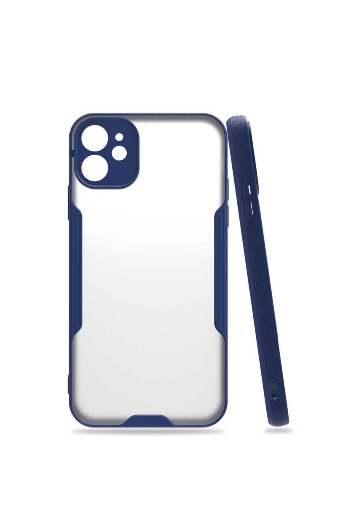 iPhone 11 Uyumlu Zore Parfe Kılıf-Lacivert