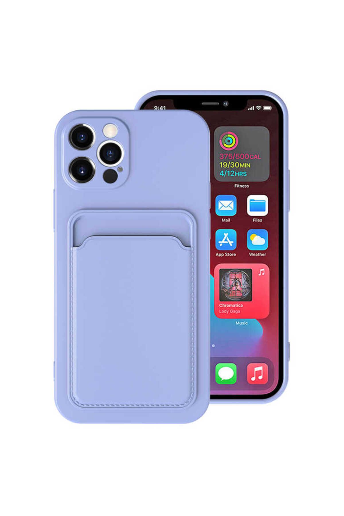 iPhone 12 Pro Max Uyumlu  Ofix Kılıf-Lila