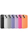 iPhone 15 Uyumlu Kamera Korumalı Simli Lüks Zore Koton Kılıf-Turuncu iPhone 15 Uyumlu Kamera Korumalı Simli Lüks Zore Koton Kılıf-Turuncu