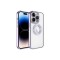 iPhone 11 Pro Max Uyumlu Kamera Korumalı Logo Gösteren Zore Omega Kılıf-Lila