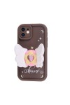 iPhone 11 Kılıf Kamera Korumalı Figür Tasarımlı Zore Kapya Kapak-Pembe Koyu iPhone 11 Kılıf Kamera Korumalı Figür Tasarımlı Zore Kapya Kapak-Pembe Koyu