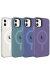 iPhone 11 Uyumlu Zore Magsafe Şarj Özellikli Buzlu Transparan C-Pro Sert Kılıf-Renksiz iPhone 11 Uyumlu Zore Magsafe Şarj Özellikli Buzlu Transparan C-Pro Sert Kılıf-Renksiz